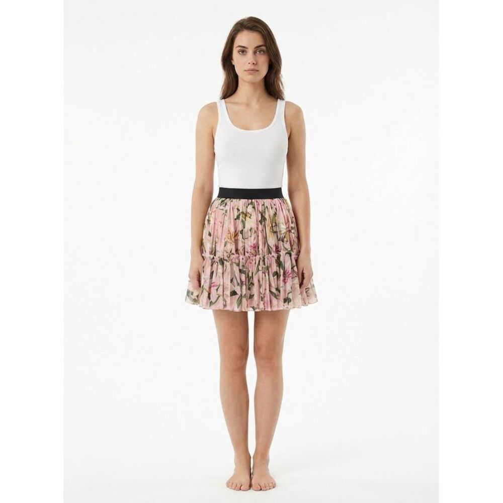 Dolce & Gabbana Pink Silk Mini Women's Skirt